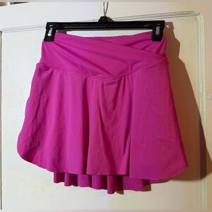 Halara hot pink skirt